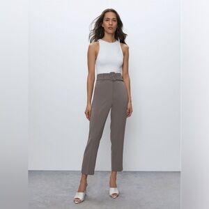 Aritzia Babaton Mayne Pant in Stone Taupe
